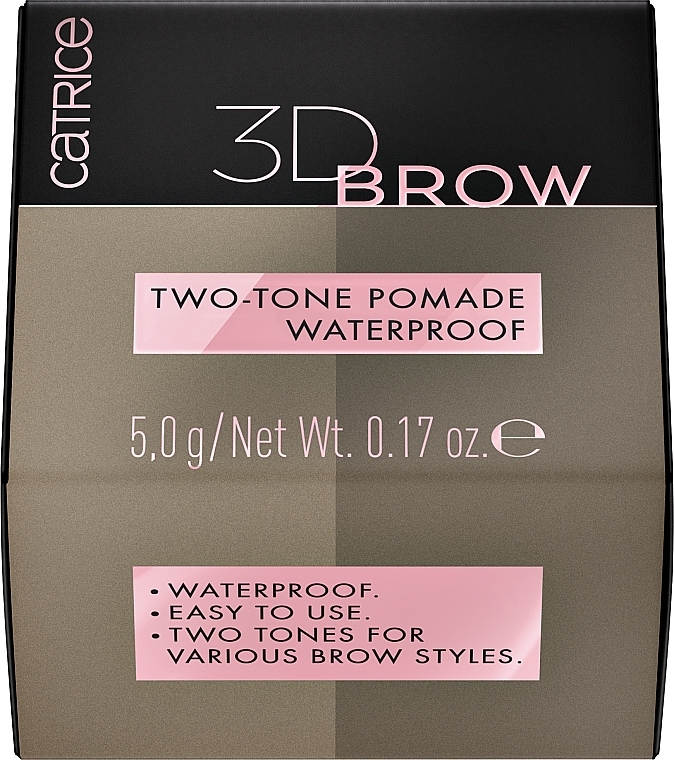 Pomada do brwi - Catrice Two Tone Brow Pomade 3D Brow — Zdjęcie N3
