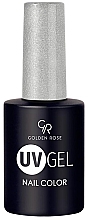 Lakier hybrydowy z brokatem - Golden Rose UV Gel Nail Color — Zdjęcie N1