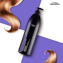 Odbudowująca odżywka do włosów osłabionych, łamliwych i szorstkich Keratyna - Joanna Professional — Zdjęcie N4