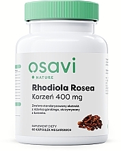 Kup Suplement diety Rhodiola rosea Korzeń, kapsułki - Osavi Rhodiola Rosea 400mg