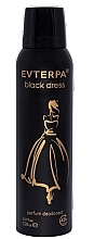 Dezodorant - Evterpa Black Dress Parfum Deodorant  — Zdjęcie N1