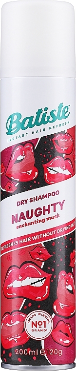 Suchy szampon do włosów - Batiste Dry Shampoo Naughty
