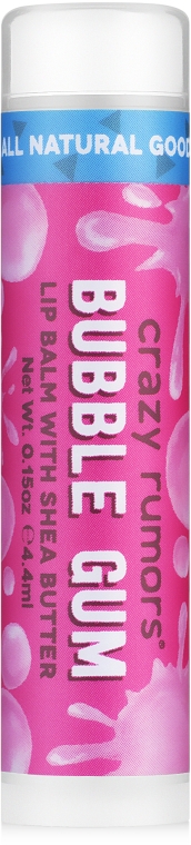 Naturalny balsam do ust Guma balonowa - Crazy Rumors Bubble Gum Lip Balm — Zdjęcie N1