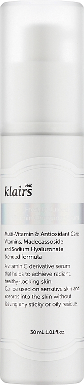 Witaminowe serum do twarzy - Klairs Freshly Juiced Vitamin Charging Serum — Zdjęcie N1