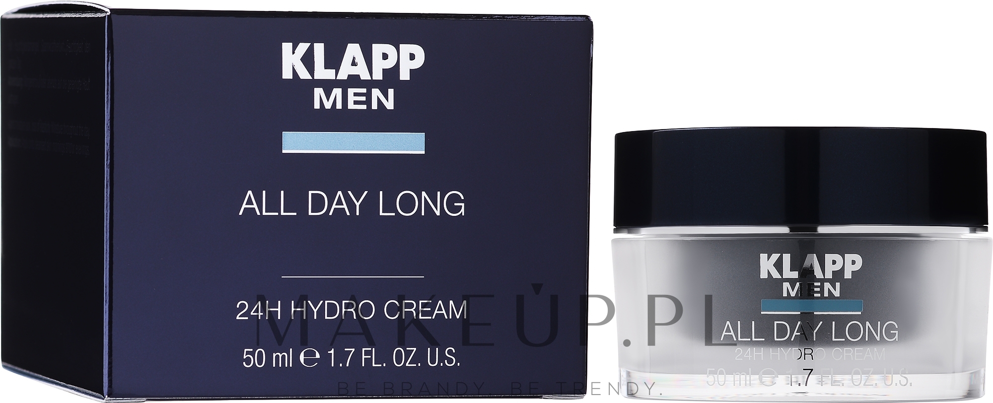 Hydrokrem do twarzy dla mężczyzn, 24 godziny - Klapp Men All Day Long 24h Hydro Cream — Zdjęcie 50 ml