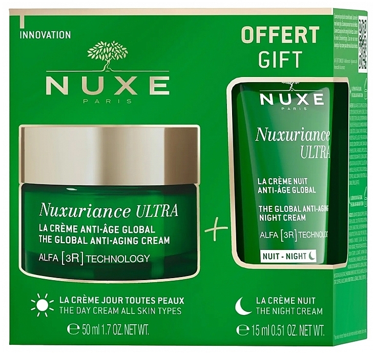 Zestaw - Nuxe Nuxuriance Ultra Offer Gift (cr/50 ml + cr/15 ml) — Zdjęcie N1