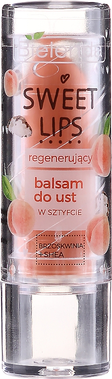 Regenerujący balsam do ust w sztyfcie - Bielenda Sweet Lips Regenerating Lip Balm