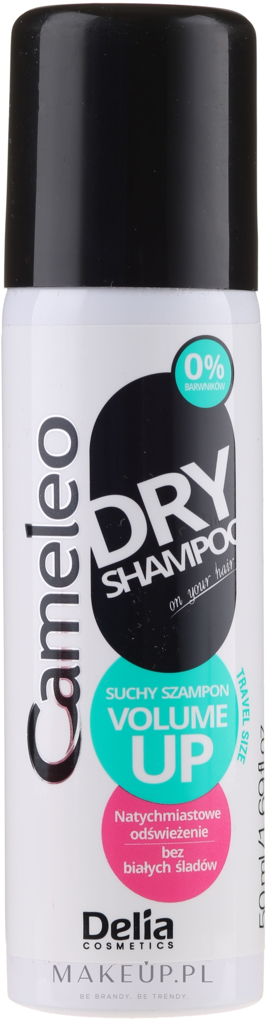 Suchy szampon do włosów - Delia Cameleo Dry Shampoo — Zdjęcie 50 ml