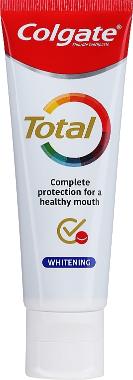 Pasta do zębów - Colgate Total Whitening Toothpaste — Zdjęcie N1