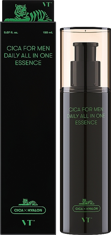 Esencja w żelu do twarzy dla mężczyzn - VT Cosmetics Cica For Men Daily All In One Essence — Zdjęcie N2