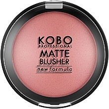 	Matowy róż do policzków - Kobo Professional Matte Blusher New Formula — Zdjęcie N2