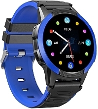 Inteligentny zegarek dla dzieci, niebieski - Garett Smartwatch Kids Focus 4G RT — Zdjęcie N3
