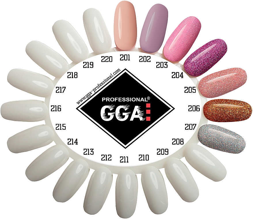 Lakier hybrydowy do paznokci - GGA Professional Gel Polish — Zdjęcie N3