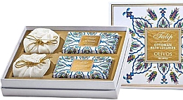 Kup Zestaw - Olivos Ottaman Bath Soap Tulip Gift Set (soap 2 x 250g + soap 2 x 100g)	