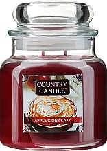Kup Świeca zapachowa w słoiku - Country Candle Apple Cider Cake