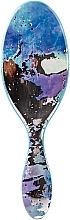 Turkusowa szczotka do włosów - The Wet Brush Original Detangler Stellar Skies Turquoise — Zdjęcie N1
