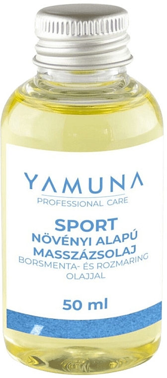 Olejek do masażu Mięta z rozmarynem - Yamuna Peppermint Rosemary Vegetable Massage Oil — Zdjęcie N1