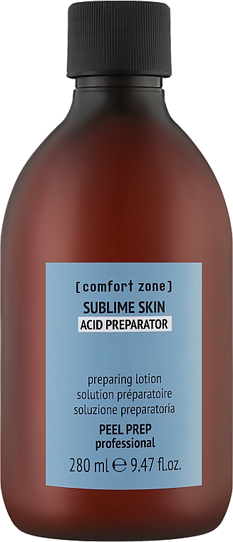 Żel do mycia twarzy - Comfort Zone Sublime Skin Acid Preparator — Zdjęcie N1