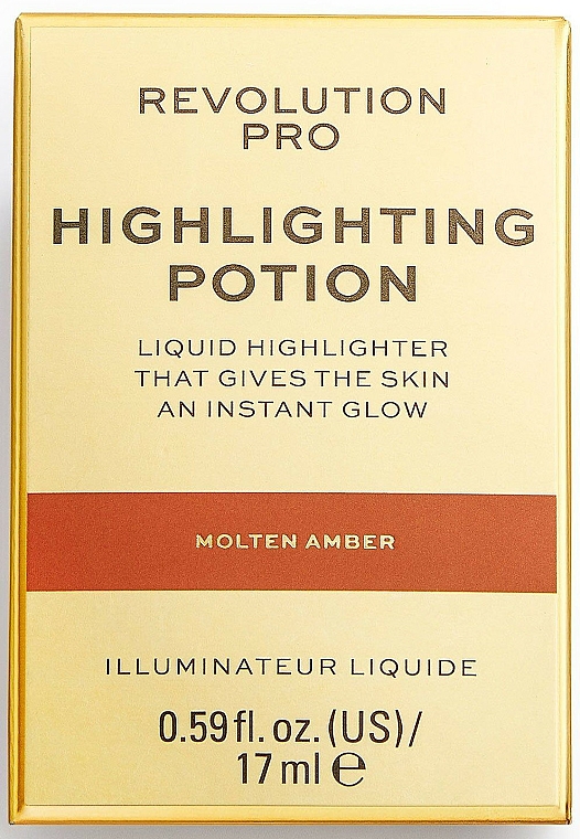 Rozświetlacz w płynie z zakraplaczem - Revolution Pro Highlighting Potion — Zdjęcie N6