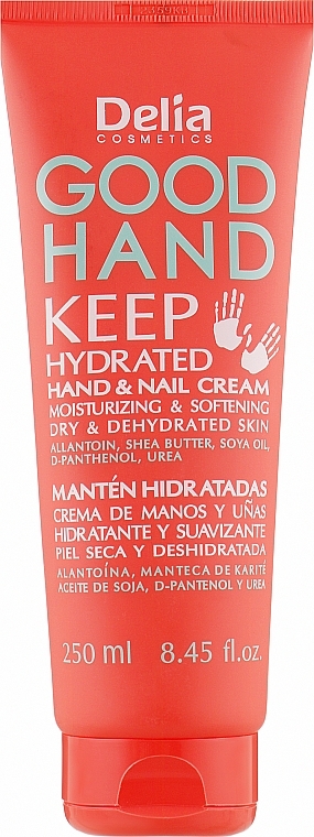 Nawilżający krem do rąk i paznokci - Delia Cosmetics Good Hand Keep Hydrated Hand And Nail Cream — Zdjęcie N1