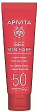 Przeciwsłoneczny krem ochronny SPF 30 - Apivita Bee Sun Safe Hydra Fresh Face Gel-Cream SPF50 — Zdjęcie N1