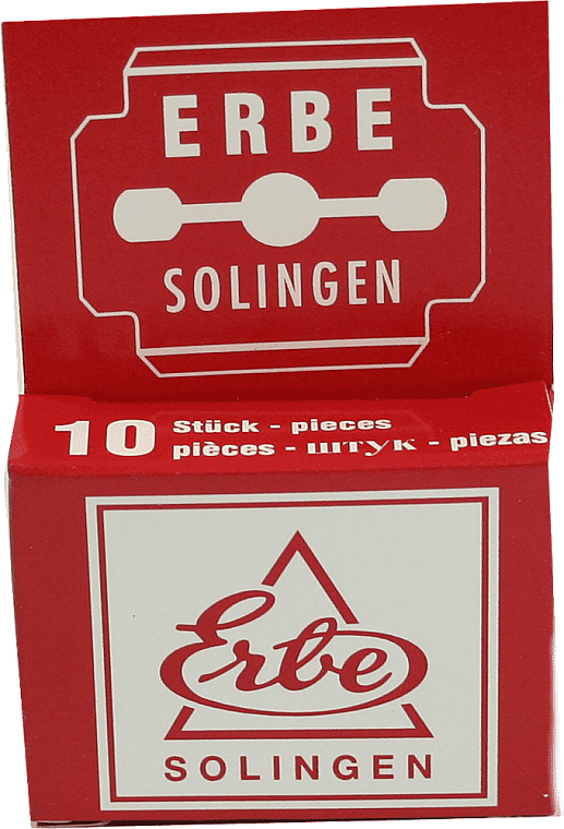 Wymienne żyletki do hebla - Erbe Solingen — Zdjęcie N1