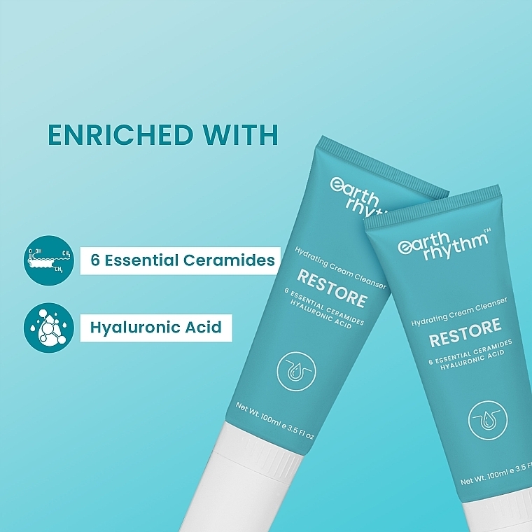 Nawilżający krem oczyszczający - Earth Rhythm Restore Hydrating Cream Cleanser — Zdjęcie N2