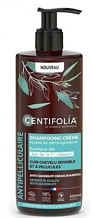 Szampon przeciwłupieżowy w kremie - Centifolia Anti Dandruff Cream Shampoo — Zdjęcie N2