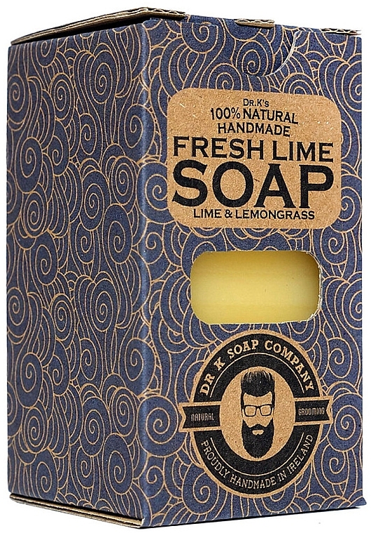 Mydło do ciała Świeża Limonka - Dr K Soap Company Fresh Lime Body Soap XL — Zdjęcie N2