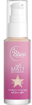 Podkład matujący do twarzy - Stars From The Stars Soft Matt Foundation — Zdjęcie N1