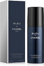 Nawilżający krem do twarzy i brody dla mężczyzn - Chanel Bleu de Chanel — Zdjęcie N2