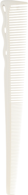 Grzebień do włosów, 187 mm, biały - Y.S.Park Professional 254 B2 Combs Soft Type — Zdjęcie N1