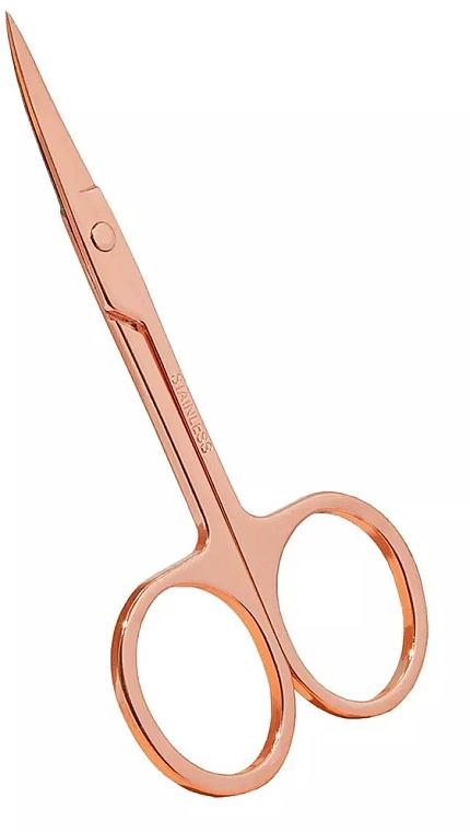 Nożyczki do brwi i rzęs - Lola's Lashes Rose Gold Eyebrow & Lash Scissors — Zdjęcie N1