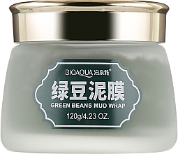 Oczyszczająca maseczka do twarzy na bazie zielonej fasoli Mung, witaminy E i błota wulkanicznego - BioAqua Cleansing Mask — Zdjęcie N2