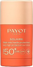 Sztyft przeciwsłoneczny do twarzy SPF 50+ - Payot Solaire High Protection Sun Stick SPF50 — Zdjęcie N1