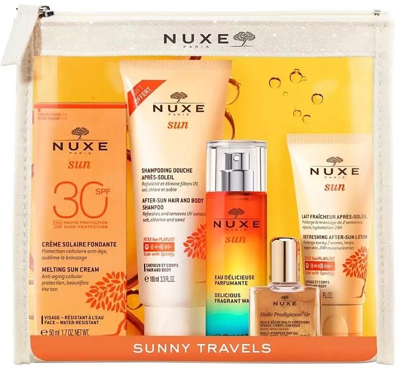Zestaw, 6 produktów - Nuxe Sunny Travel Set — Zdjęcie N1