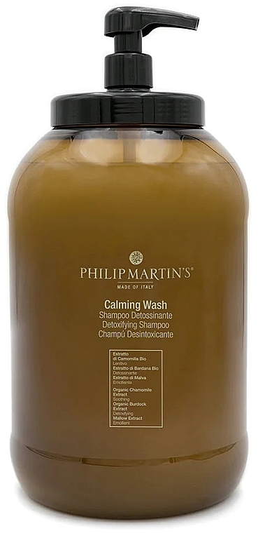 Szampon detoksykujący do skóry głowy - Philip Martin's Calming Wash — Zdjęcie N1