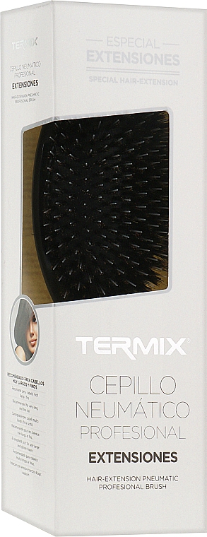 Szczotka do włosów z naturalnym włosiem - Termix Professional — Zdjęcie N4