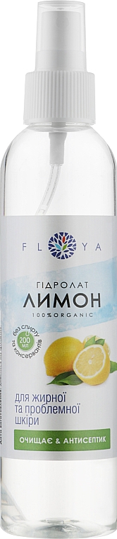 Hydrolat cytrynowy - Floya — Zdjęcie N3