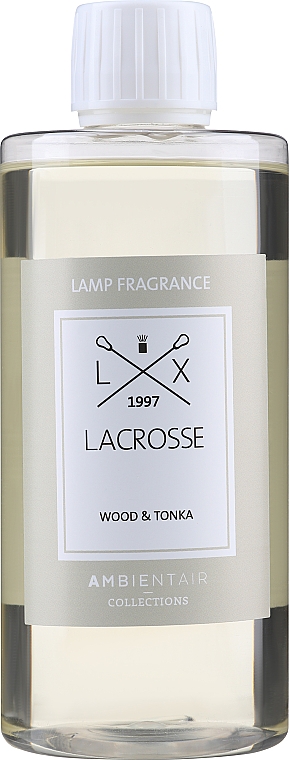Perfumy do lamp katalitycznych Drzewo i fasola tonka - Ambientair Lacrosse Wood & Tonka Lamp Fragrance — Zdjęcie N1