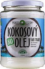 Olej kokosowy z tłoczenia na zimno - Purity Vision Bio Virgin Cold Pressed Coconut Oil  — Zdjęcie N3