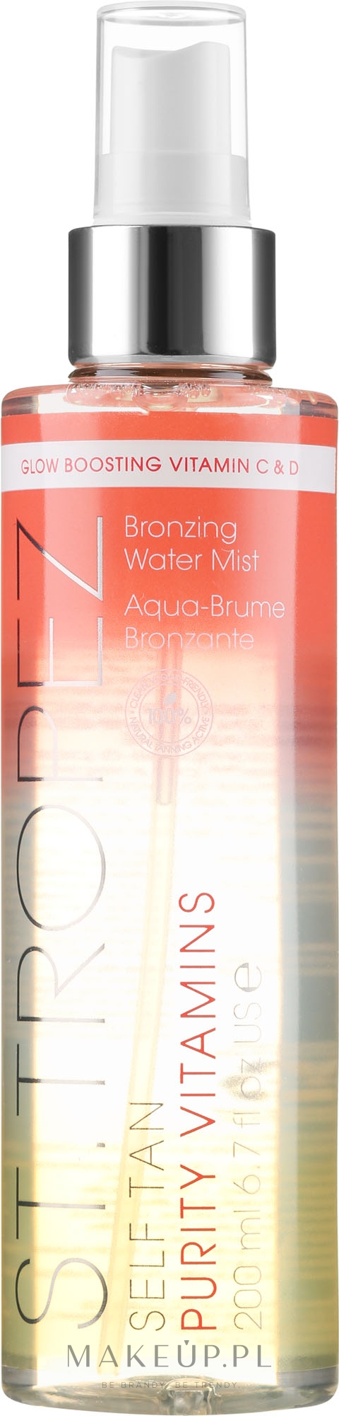 Samoopalający spray do ciała - St. Tropez Self Tan Purity Vitamins Bronzing Water Body Mist — Zdjęcie 200 ml