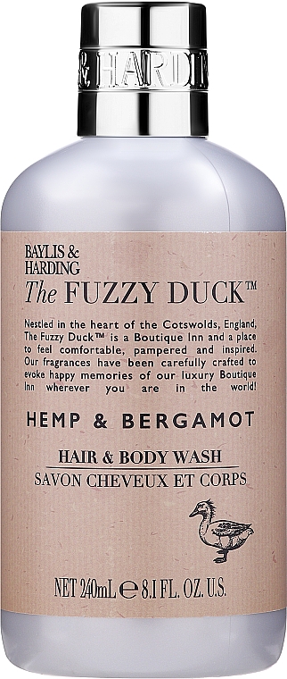 Zestaw - Baylis & Harding The Fuzzy Duck (sh/gel 240 ml + after/sh/lot 240 ml + soap 100 g) — Zdjęcie N5