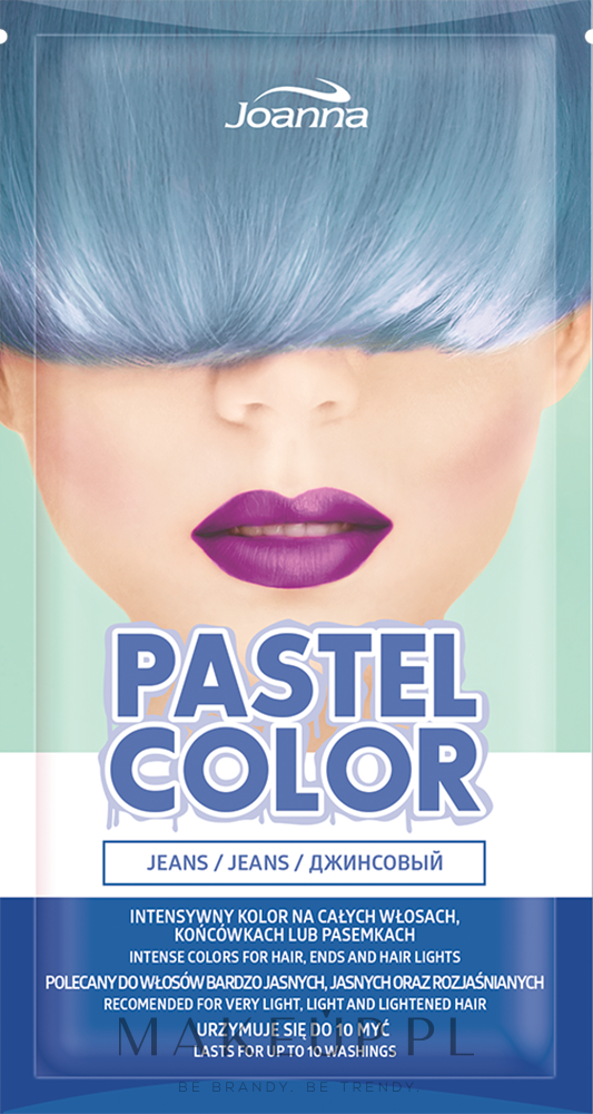 Pastelowa szamponetka - Joanna Pastel Color  — Zdjęcie Jeans