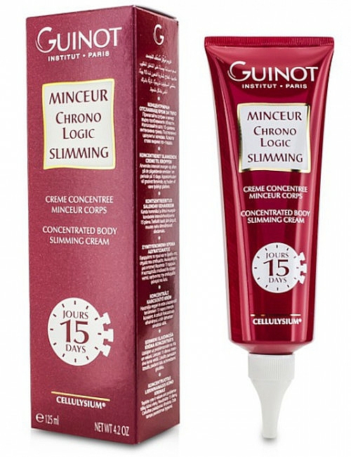 Skoncentrowany krem ​​wyszczuplający do ciała - Guinot Minceur Chrono Logic Slimming Cream — Zdjęcie N1