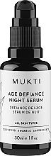 Kup Serum do twarzy na noc - Mukti Organics Age Defiance Night Serum