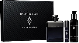 Ralph Lauren Ralph's Club - Zestaw (edp/100ml + edp/mini/10ml + ash/balm/75ml) — Zdjęcie N1