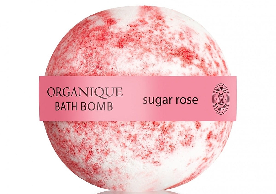 Kula do kąpieli - Organique Sugar Rose Bath Bomb — Zdjęcie N1