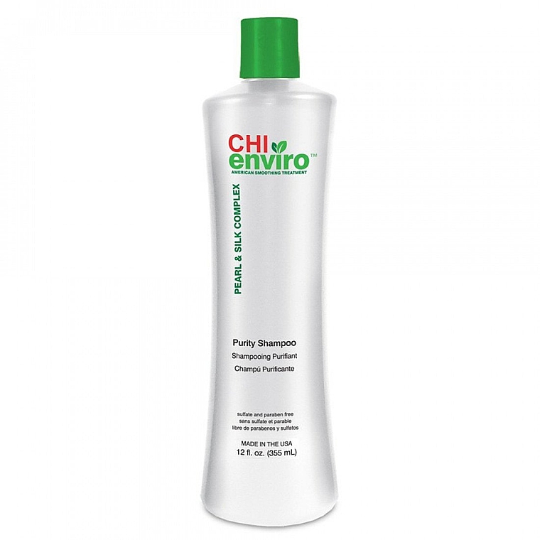 Oczyszczająco-wygładzający szampon do włosów - CHI Enviro Purity Shampoo — Zdjęcie N5