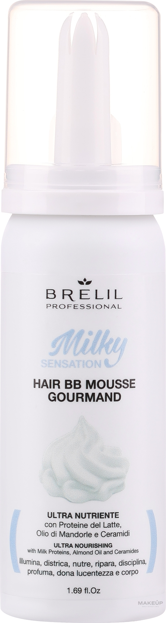 Wielofunkcyjna pianka do włosów - Brelil Bio Traitement Beauty Hair BB Mousse — Zdjęcie 50 ml